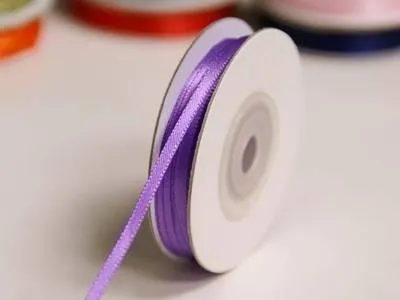 100 Yards 1/8" DIY Purple Satin Ribbon Wedding Party Dress Favor Gift Craft