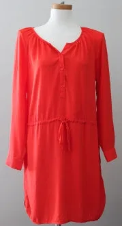 Bright Spring Red Hot Dress