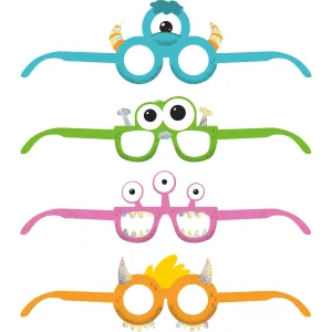 Bulk Monsters Paper Glasses (24 per Case)
