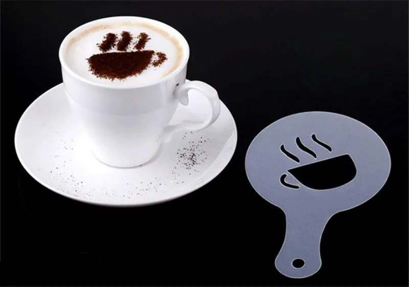 Creative Coffee Stencils