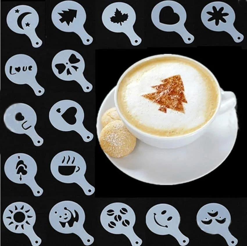 Creative Coffee Stencils