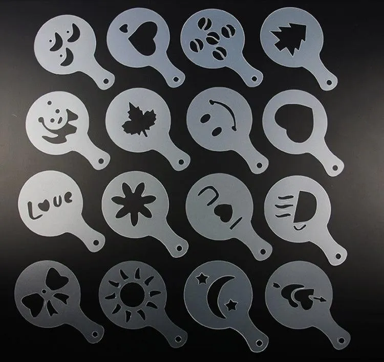 Creative Coffee Stencils