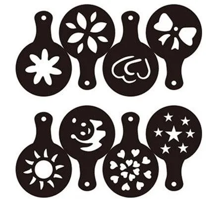 Creative Coffee Stencils