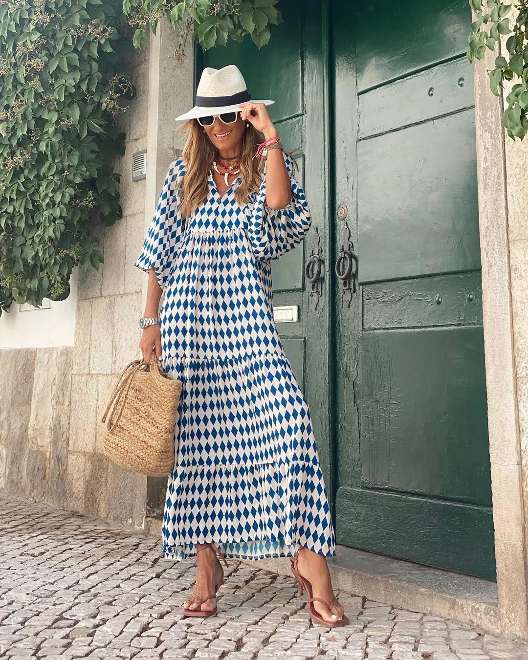 Donna Colorful Summer Dress