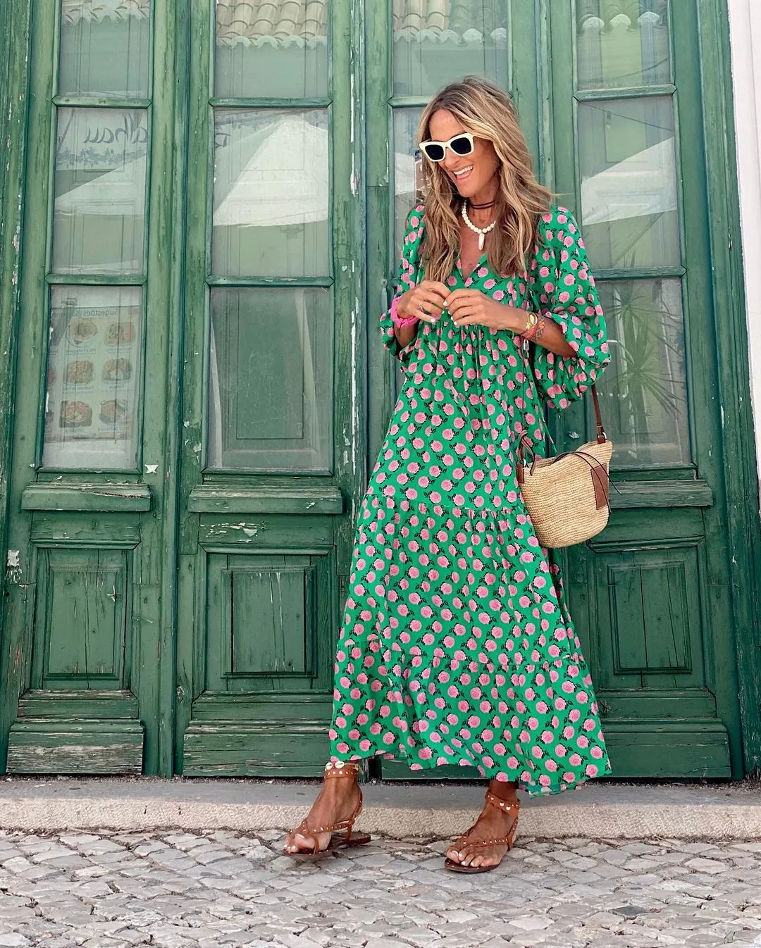 Donna Colorful Summer Dress