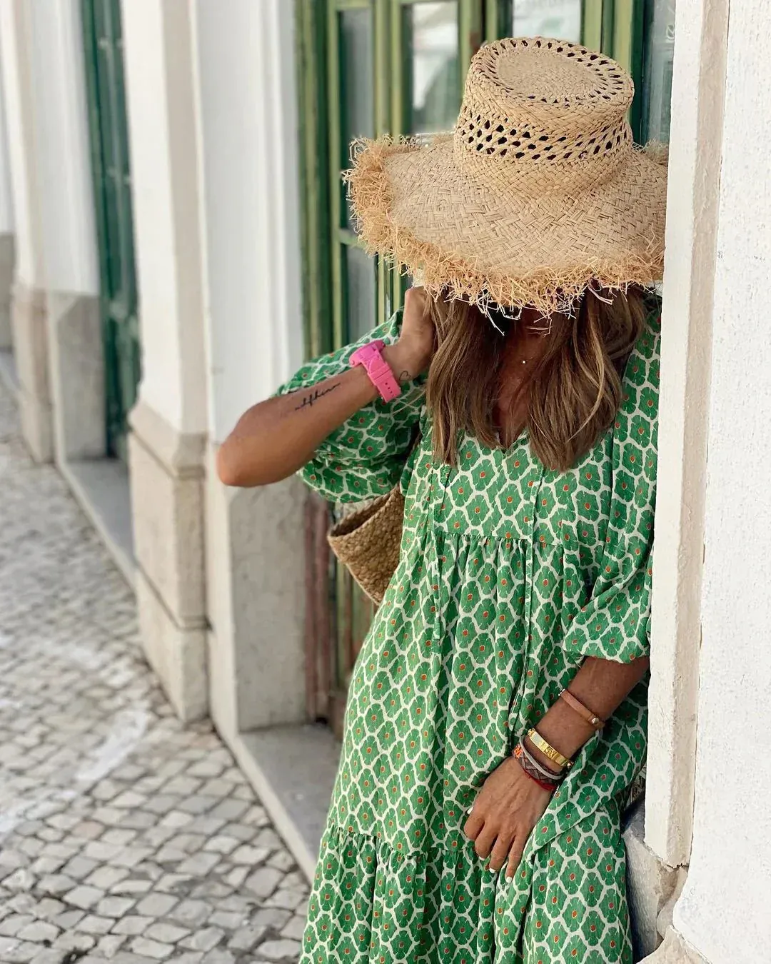 Donna Colorful Summer Dress