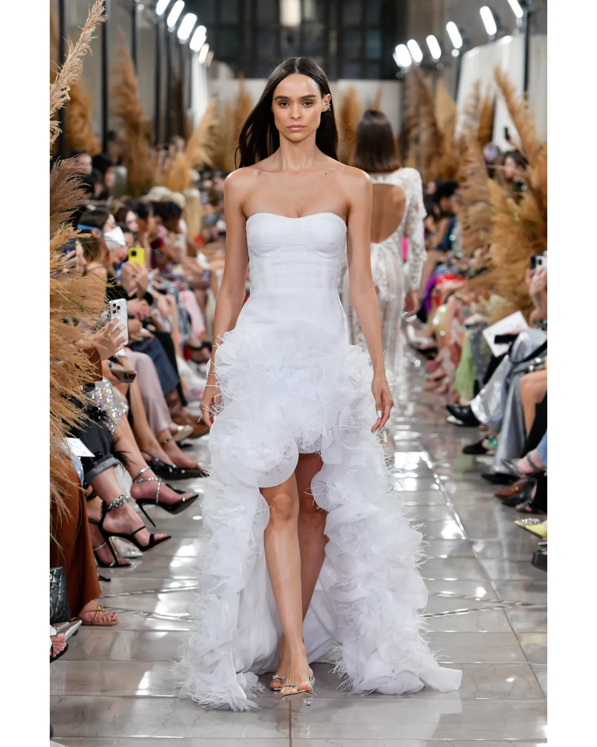 Hand-Embroidered Strapless Gown (EXCLUSIVE)