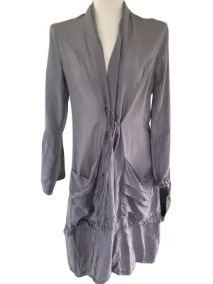 Light Summer Silk Duster Jacket