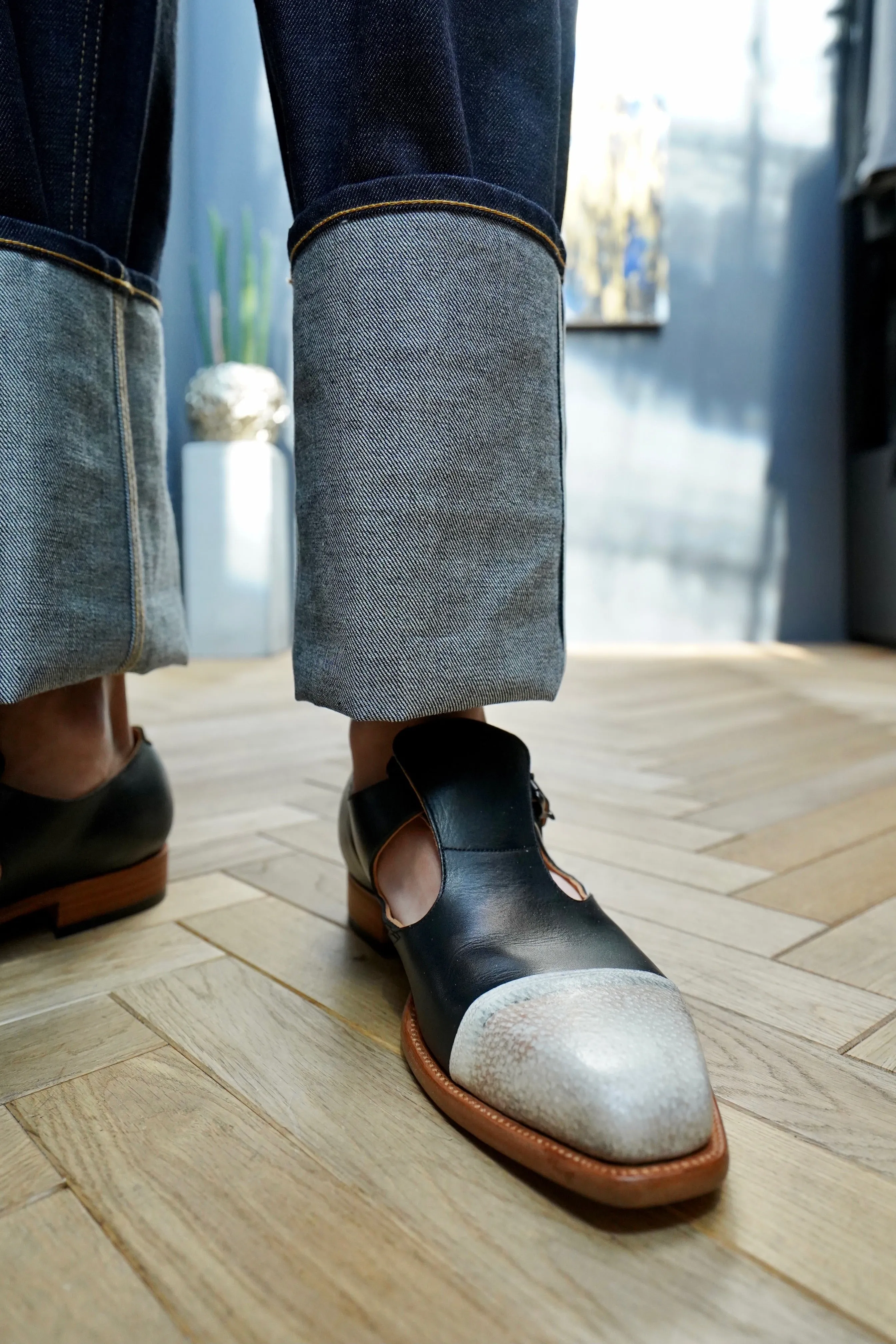 Nobuyuki Matsui Gurkha sandal (EXCLUSIVE)
