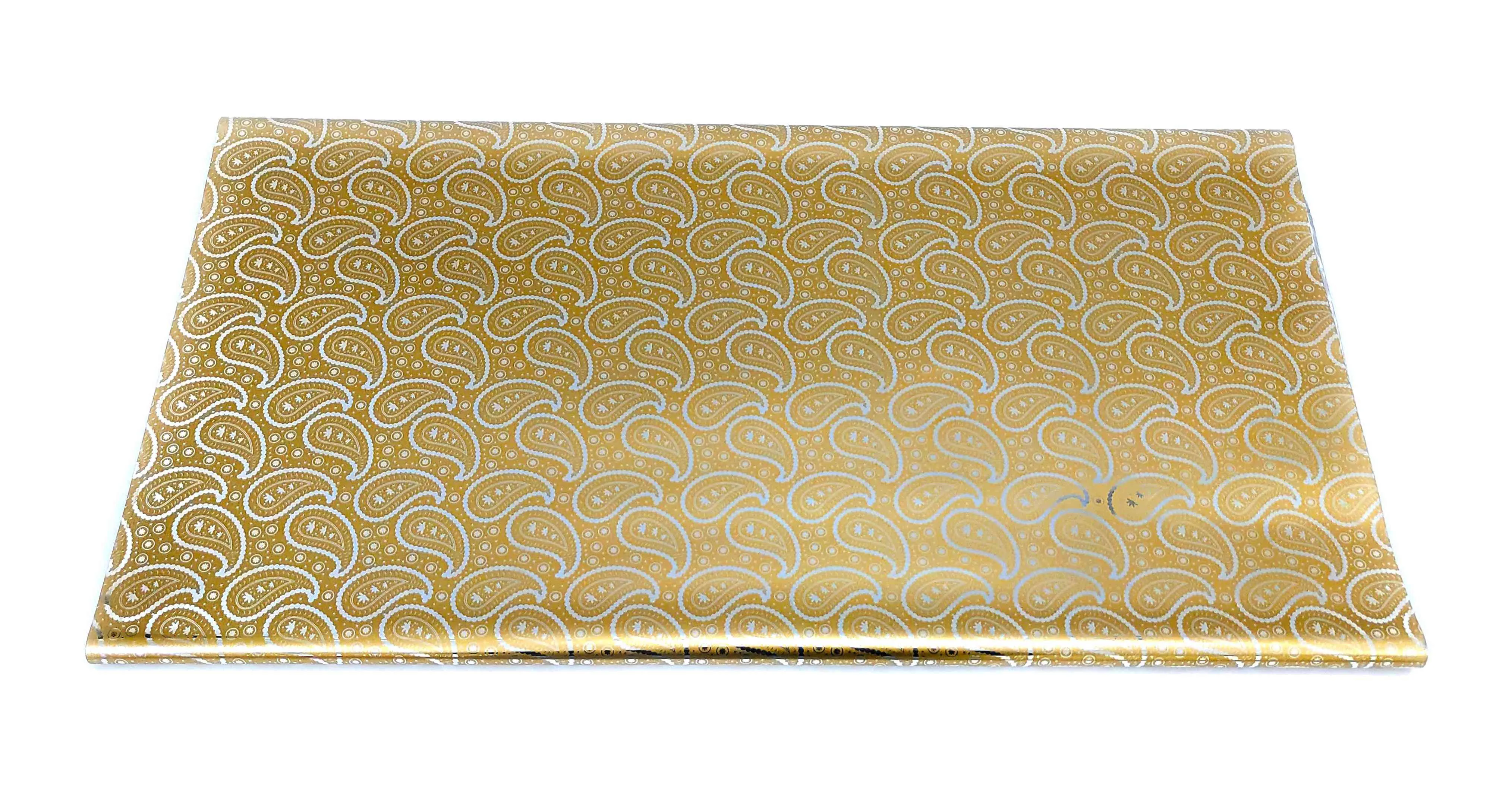 Premium Quality Beautiful Traditional Print Glossy Gift Wrapping Paper Sheet (Pack of 10)