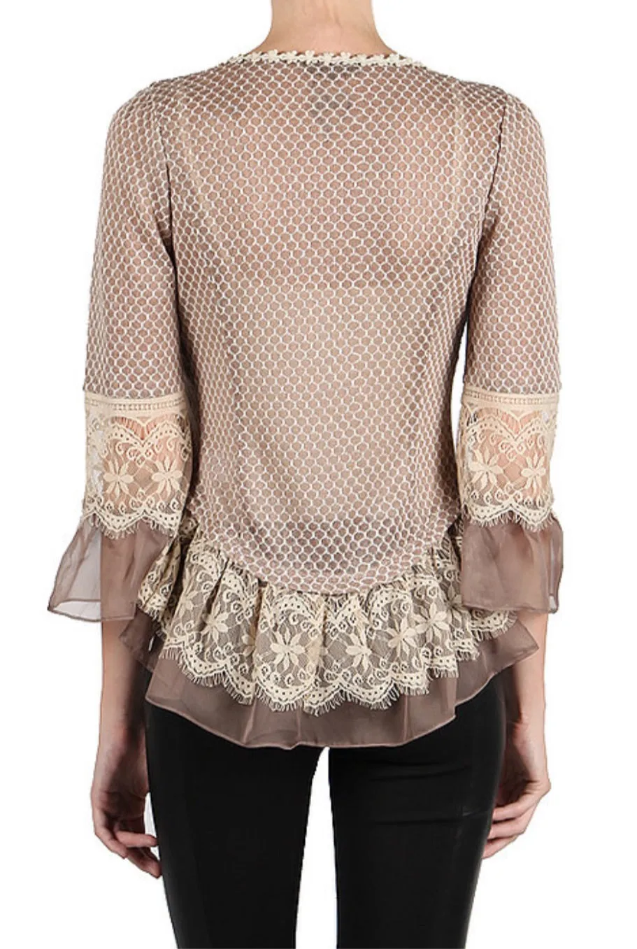 Romantic Lace Kimono Wrap