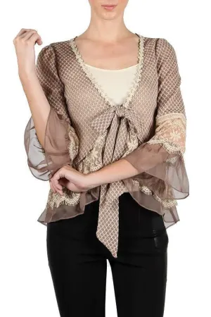 Romantic Lace Kimono Wrap