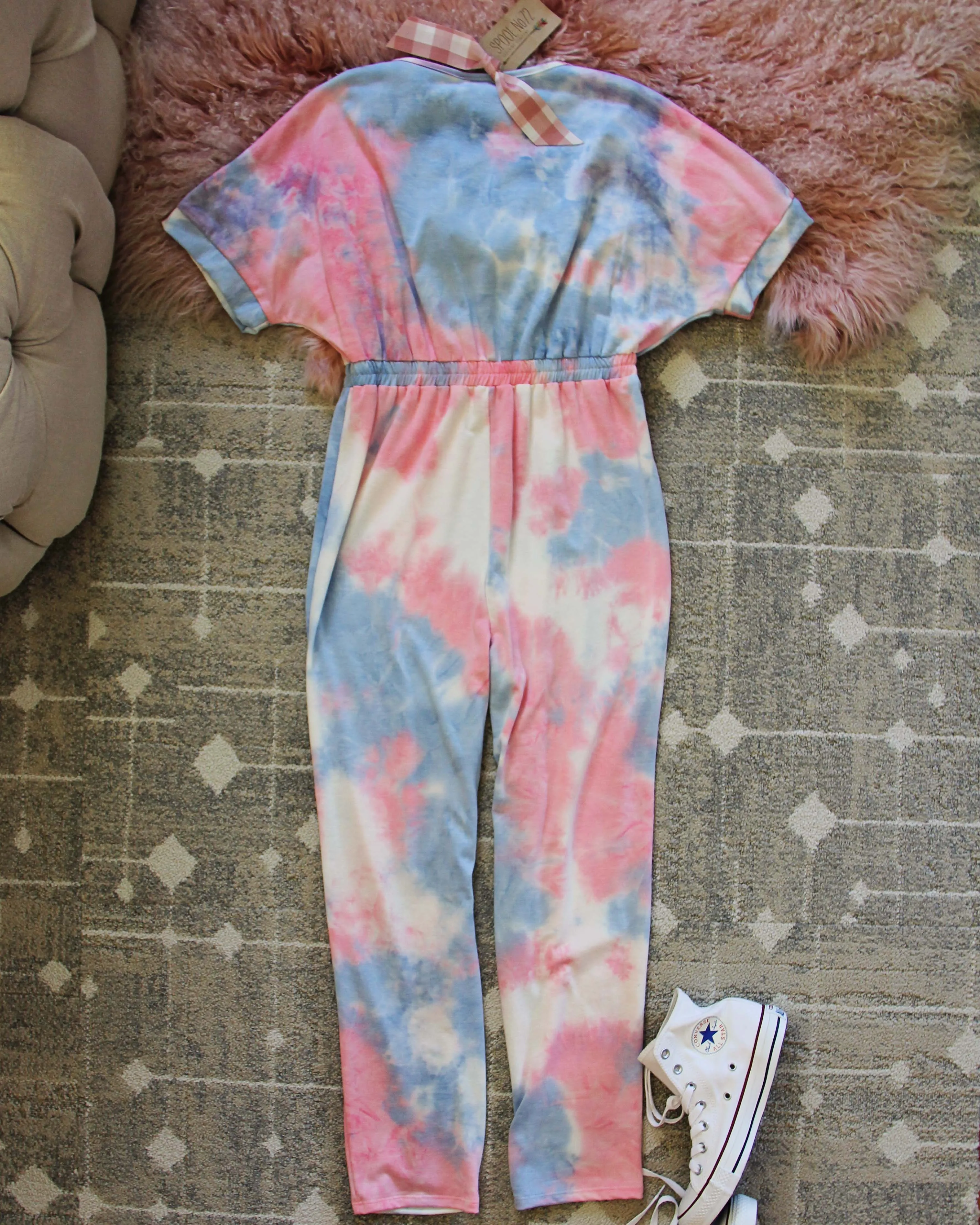 Soft Tie Dye Jumpsuit