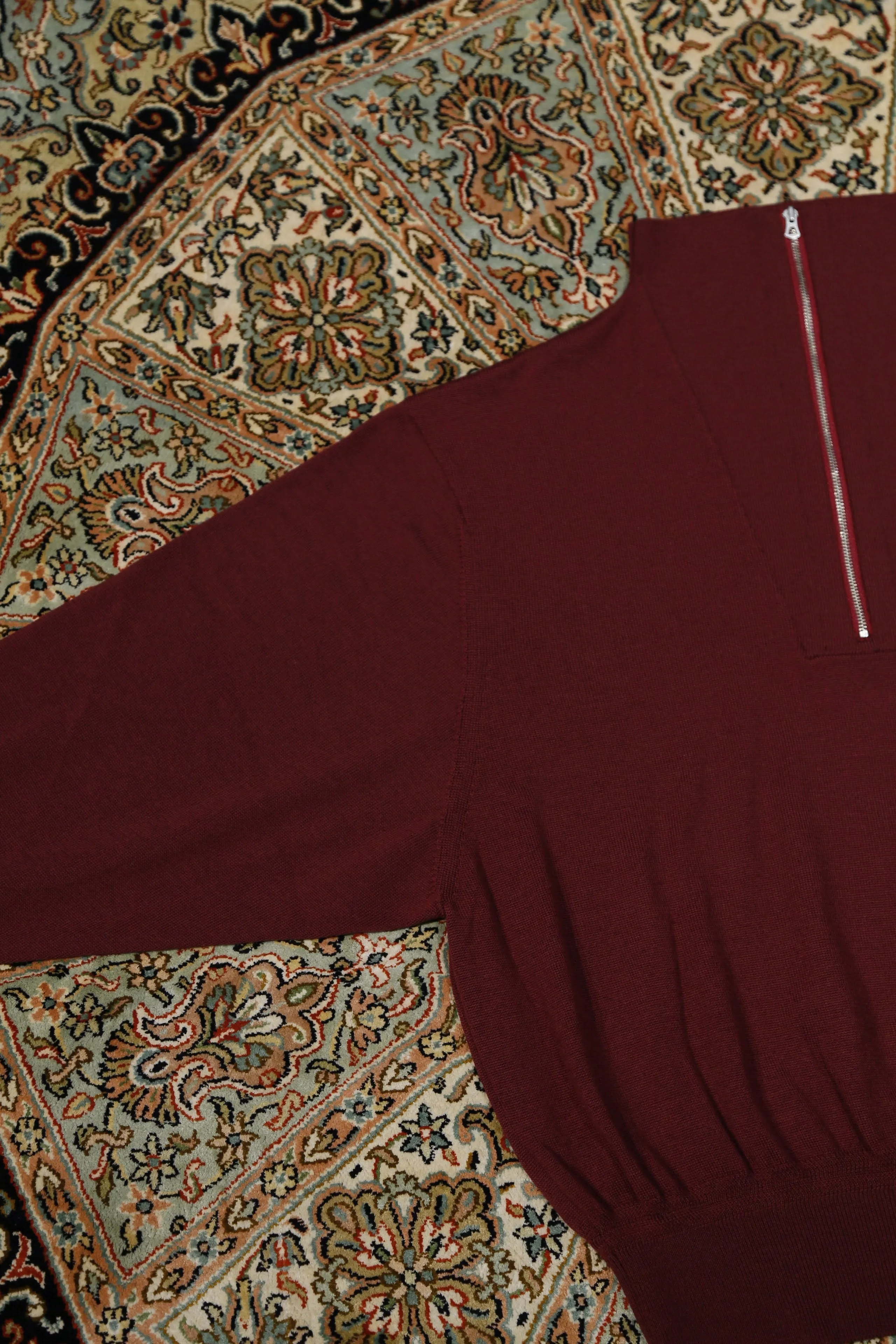 SOLARIS&Co. HALF ZIP KNIT - SANFORD (EXCLUSIVE)