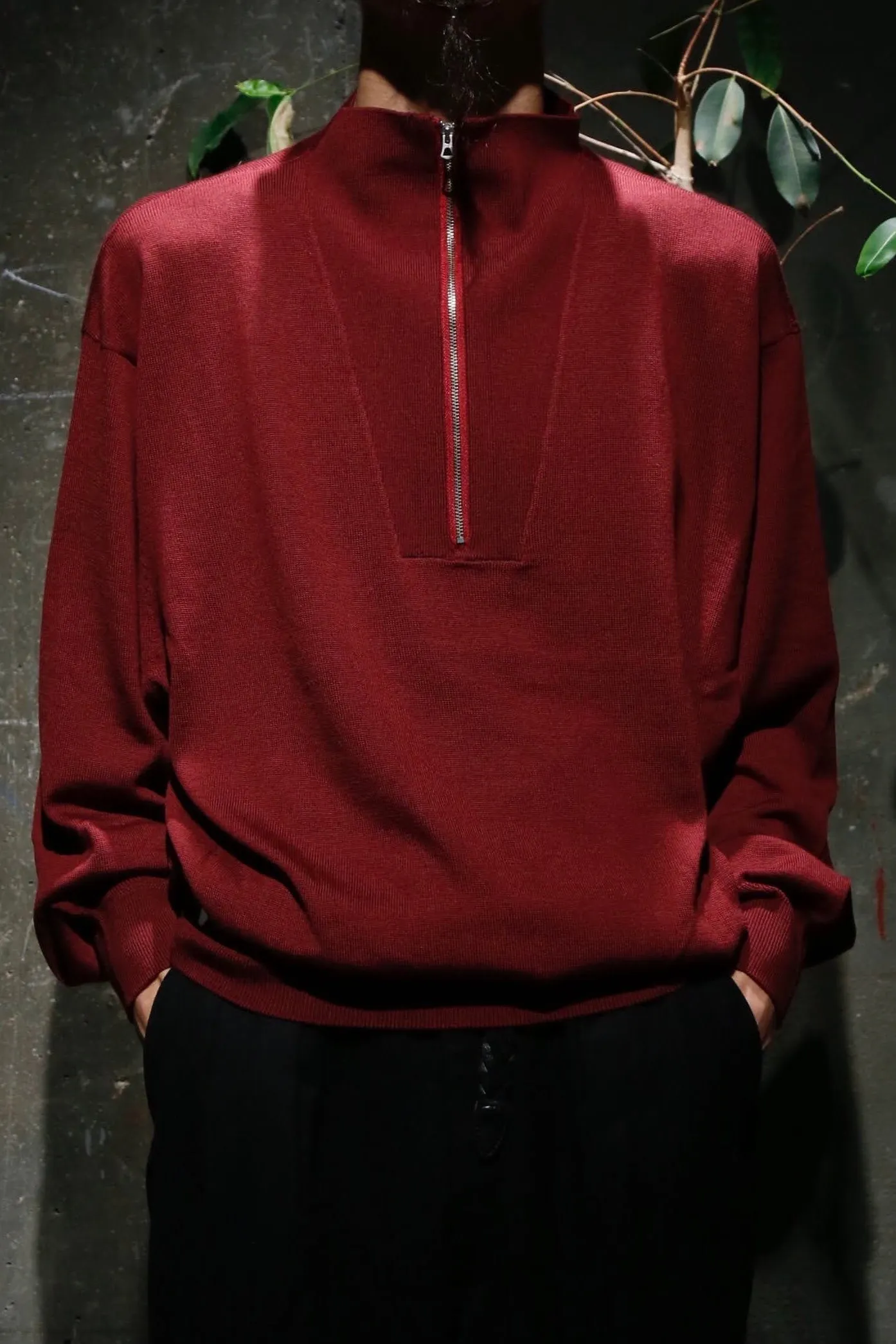 SOLARIS&Co. HALF ZIP KNIT - SANFORD (EXCLUSIVE)