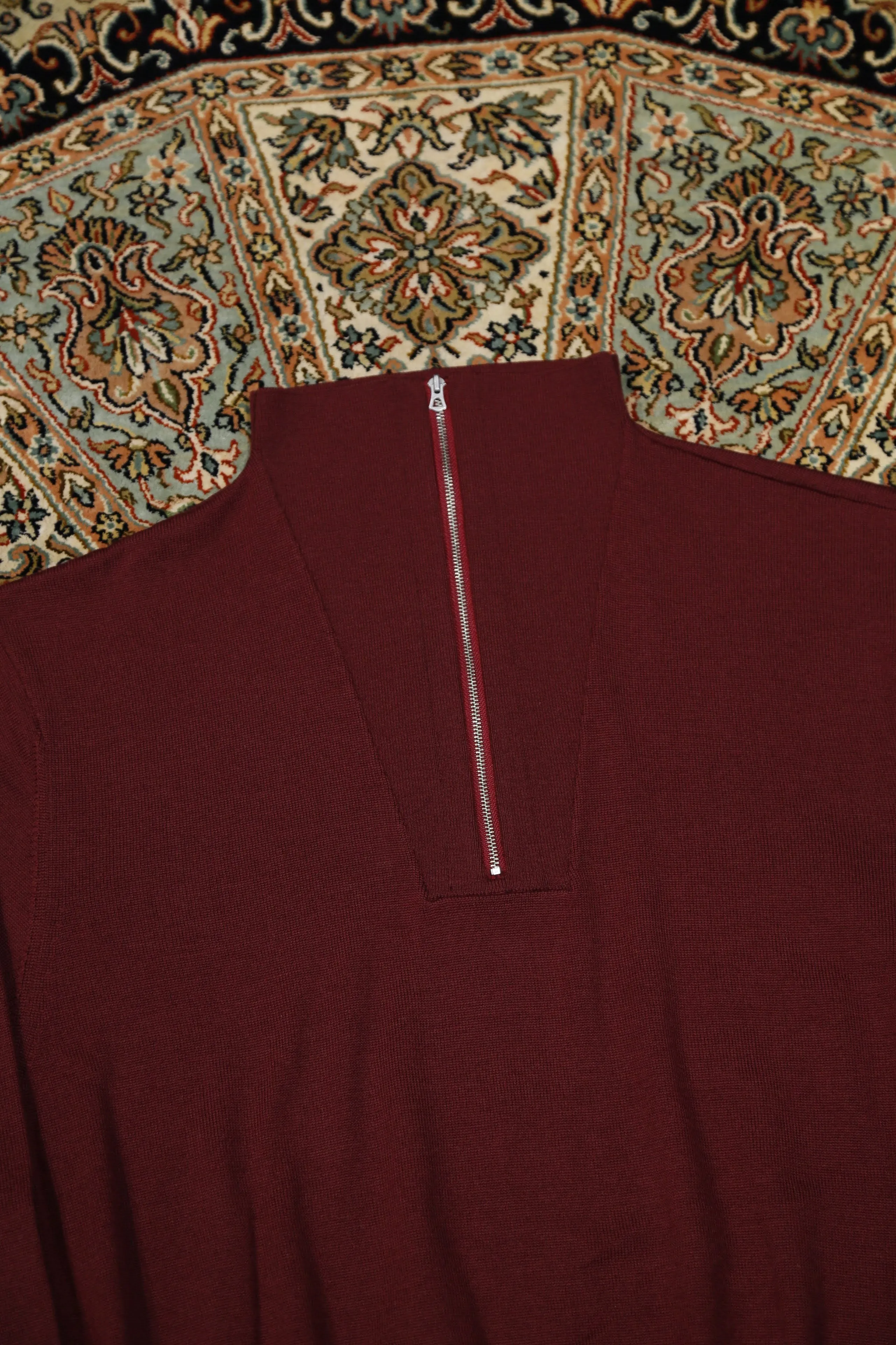 SOLARIS&Co. HALF ZIP KNIT - SANFORD (EXCLUSIVE)