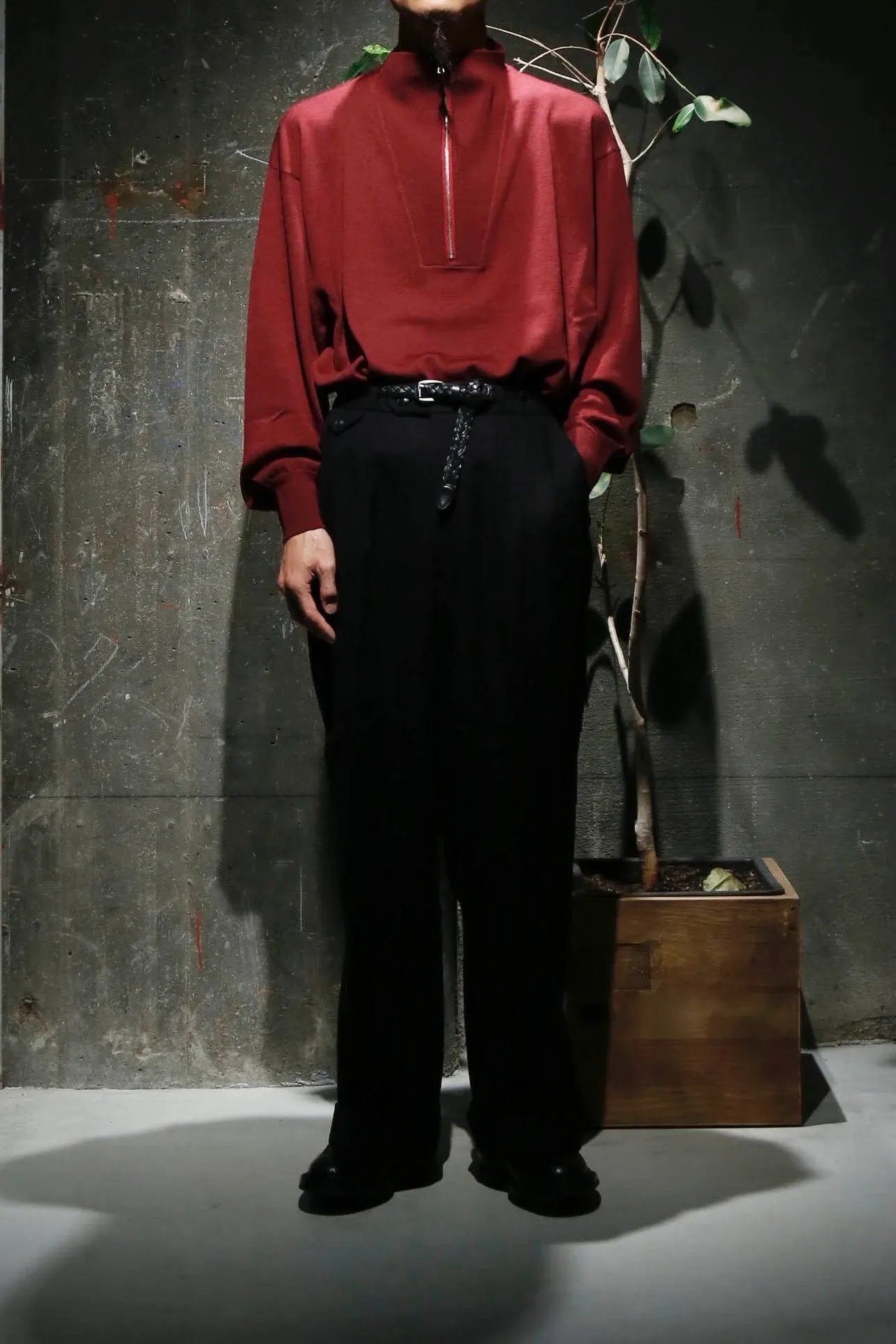SOLARIS&Co. HALF ZIP KNIT - SANFORD (EXCLUSIVE)
