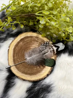 The Marcela Hat Feathers Pins
