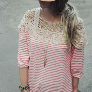 The Soft Stripe Tee
