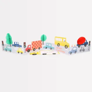 Transport Concertina Birthday Card